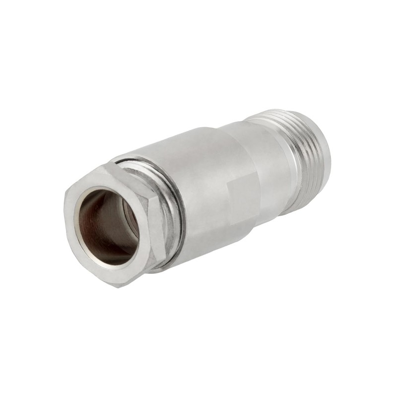 Vecys 5pcs N Female Kit Crimp RF Connector 50 Ohm