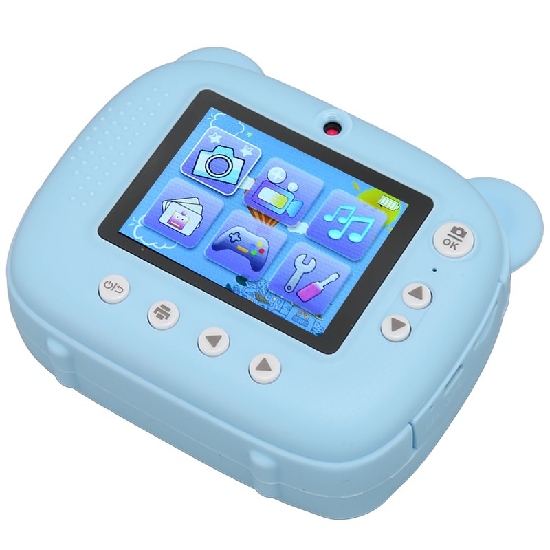 Instant Camera 2.4in IPS Screen Dual 24MP Camera USB Charge