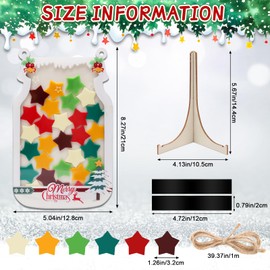 Reward Incentive Jar with Stars, Winspeed Stars Incentive Jar for Class Reward Behavior Chart for Traning Rewards Incentive Behavior Reward System