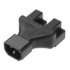 Toptekits IEC320 C14 to 2 x Nema 5-15R Power Adapter