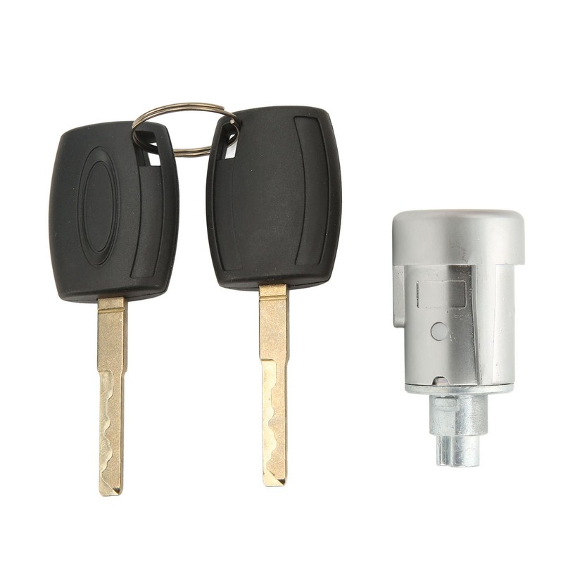 Ignition Barrel Lock with 2 Keys 1926227 Replacement for Ford