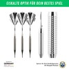 Champify® Blizzard 18 g Brass Soft Darts Set with Plastic