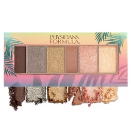 Physicians Formula, Butter Believe It! Eyeshadow Multi-Finish Eyeshadow Palette Liquid to Powder Formula with Murumuru Butter, Cupuaçu Butter, Tucuma Butter, Bronzed Nudes