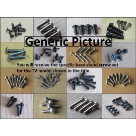 Vizio New Vizio E420VO E420V0 Complete Screw Set for Base Stand Pedestal and Neck
