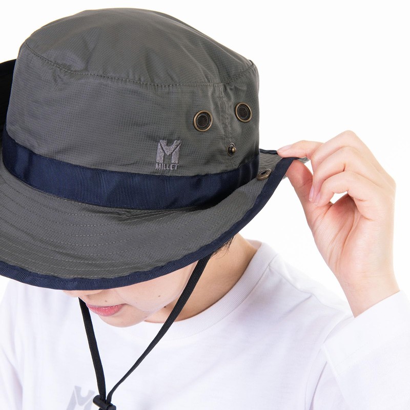 Millet Pocketable Hat Mountaineering Hat, NEW LOGO_NAVY