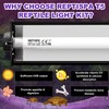 T5 HO UVB Lighting Combo Kit, Reptile Light Fixture with