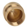 Fan Shaped Fountain Nozzle Copper Adjustable Uniform Water Spray Fan