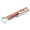 Akkerds Wine Opener, Wood Opener, Wooden Heimer Knife Opener, Stainless