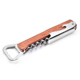 Akkerds Wine Opener, Wood Opener, Wooden Heimer Knife Opener, Stainless Steel Opener
