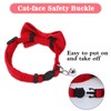 YUXIANLB 2PCS Cat Collar Break Away Cat Tie Collar Puppy