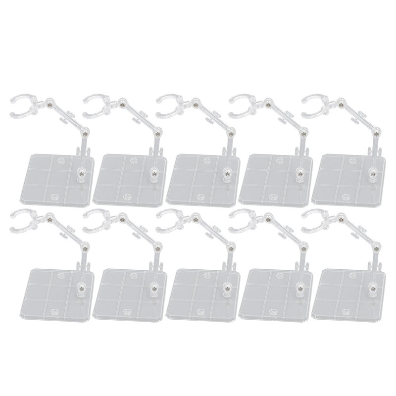 10 Pcs Figure Model Stand High Stability Figure Display Holder