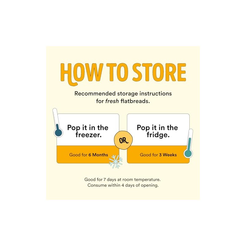 Atoria's Family Bakery Whole Grain & Flax Lavash Flatbread 10