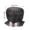 2Pcs 30 * 44cm/12 * 17.5in Roof Vent Cover, Heavy