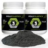 Polly Plastics Rock Tumbler Media Grit Refill, Pre-Polish 500 Silicon