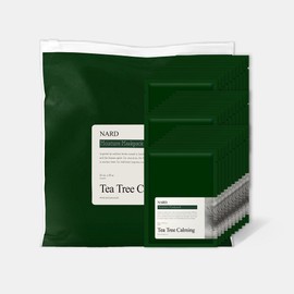 nard [30 pieces] Nad Tea Tree Calming Moisture Mask Pack 23ml 30 sheets 1 / [30개입] 나드 티트리 진정 수분 마스크팩 23ml 30매 1개