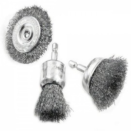 (JQ) Wire Stainless Steel Brush Rust Remover Sandpaper Grinder Blade Remover / (제이큐)와이어 스텐 브러쉬 녹제거 사포 그라인더날 제거기