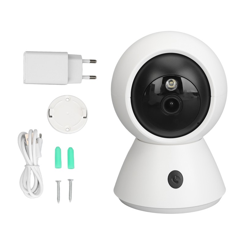 Security Camera Wireless 355° Rotation 3MP WiFi Smart Baby Monitor