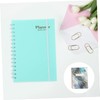KICHOUSE Schedule Notebook Coil Binding 2023 Year Budget Planner English