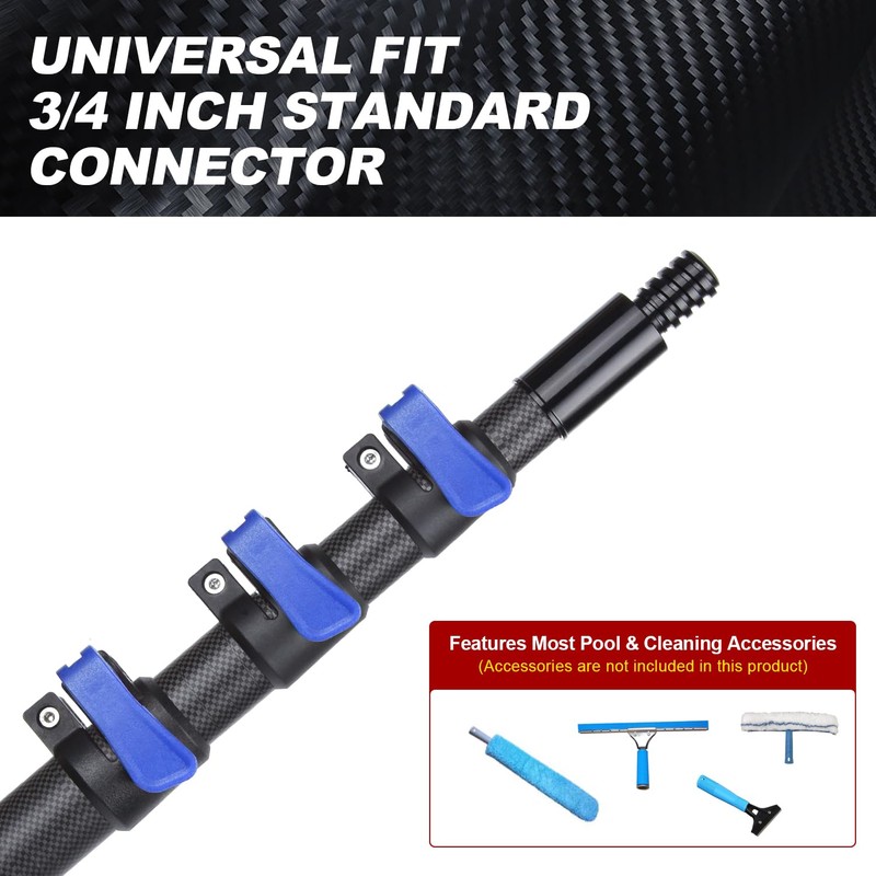 18 Foot High Ceiling Duster Kits with 3.5-12 FT Carbon