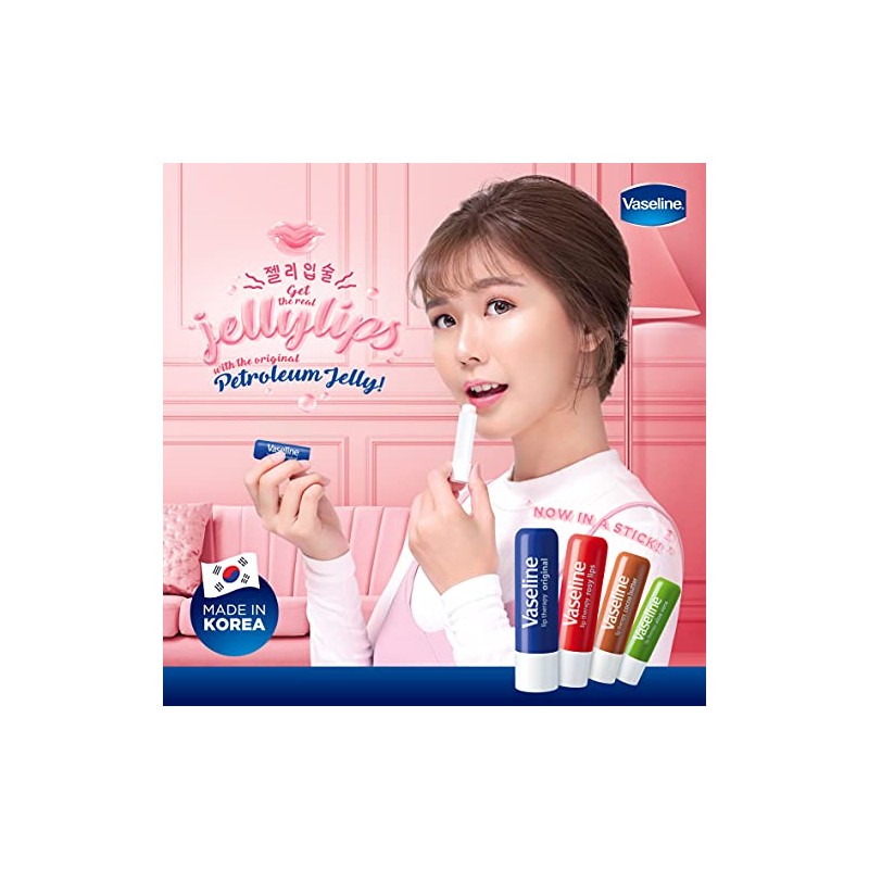 Vaseline Terapia de labios Aloe Care Twin Pack