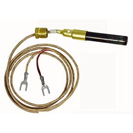 36" Fireplace Thermopile for SIT 820 valve NOVA Gas Logs 250 - 750 Millivolt