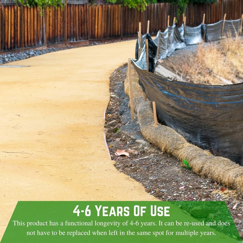 Farm Plastic Supply - Straw Wattle - Straw Wattle, Wattles,