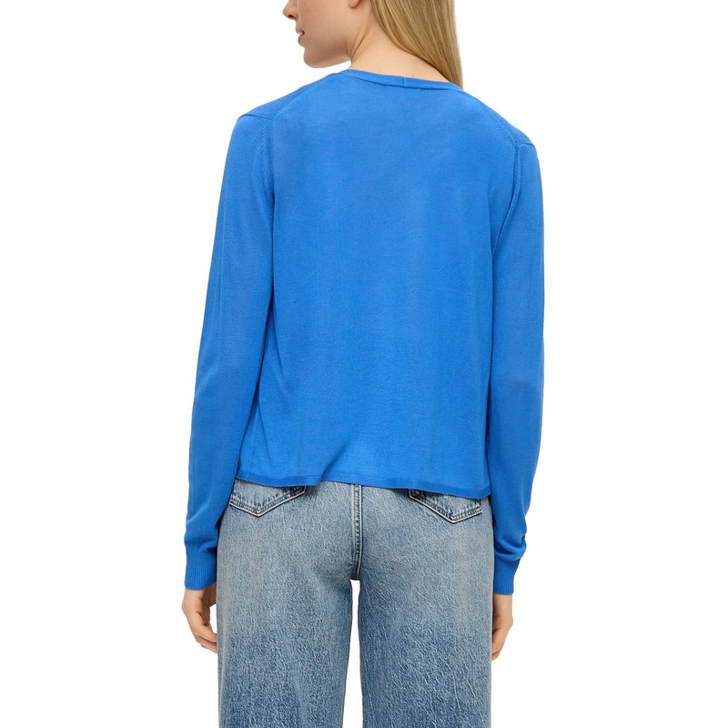 s.Oliver Women's Sweatshirt, Blue 5531