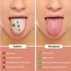 4 Piezas Limpiador de Lengua de Acero Inoxidable, con Estuche