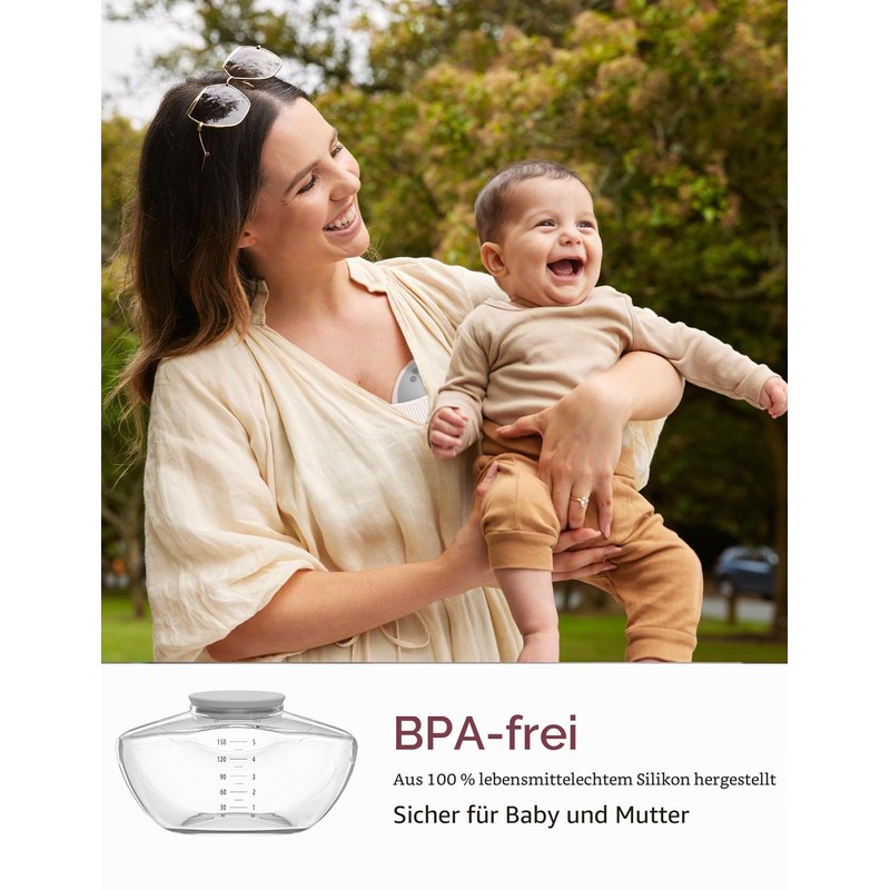 Momcozy Milk Collector for Mobile Flow | M9 Upgrade, Original