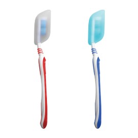 Coghlan's Silicone Toothbrush Covers 2-Pack - BPA-Free, Reusable, Durable Travel Caps, Compact Universal Fit for Camping, Home & Travel Hygiene