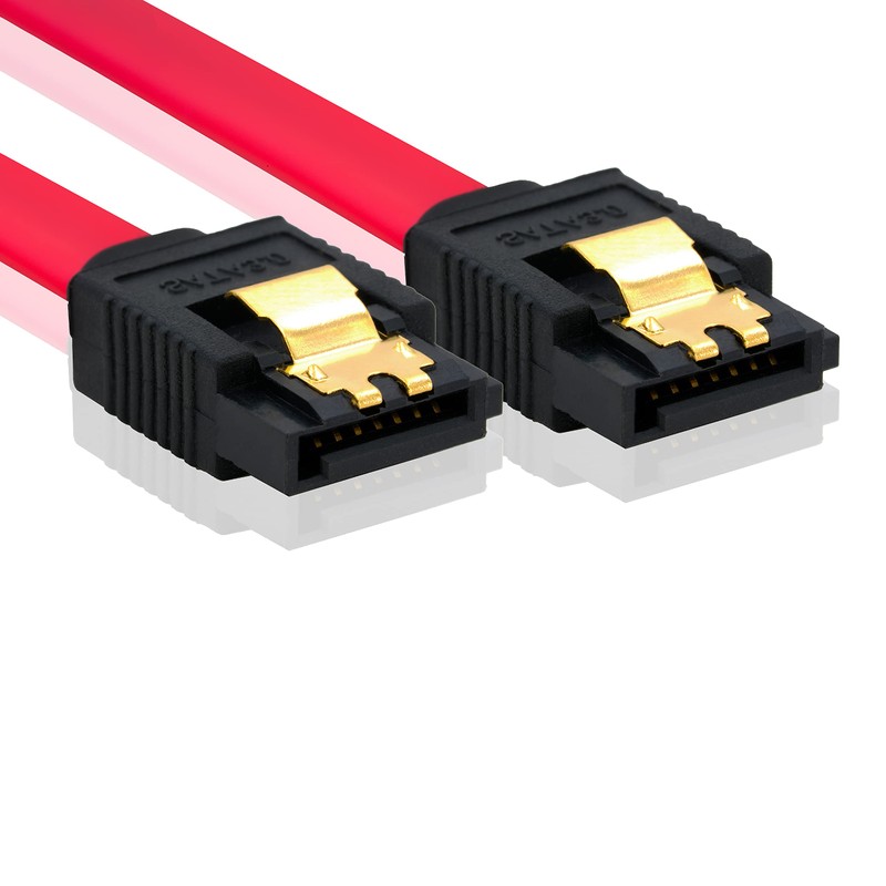 BIGtec 1 m SATA Cable S-ATA III Data Cable Connection