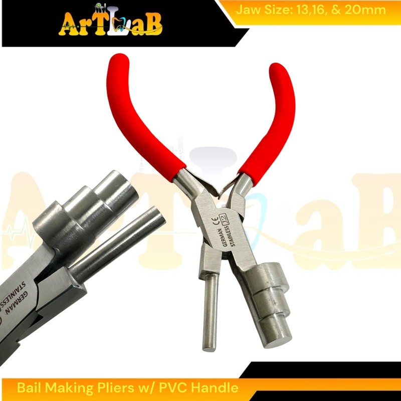 Bail Making Pliers with PVC Grip Handle | for Making