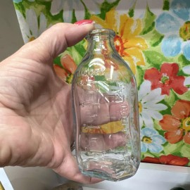 Baby King Vintage Fire King Sapphire 4 ounce baby bottles Set of 4