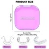 DIDATOOL Braces Box, Colourful Dentures Storage Box, Orthodontic Bit Box,