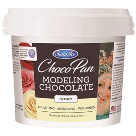 Satin Ice ChocoPan Ivory Modeling Chocolate, 5 Pounds
