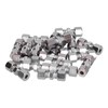 20pcs 35mm/1.38in Quick Connector Double Cutting Ring No Flanging for