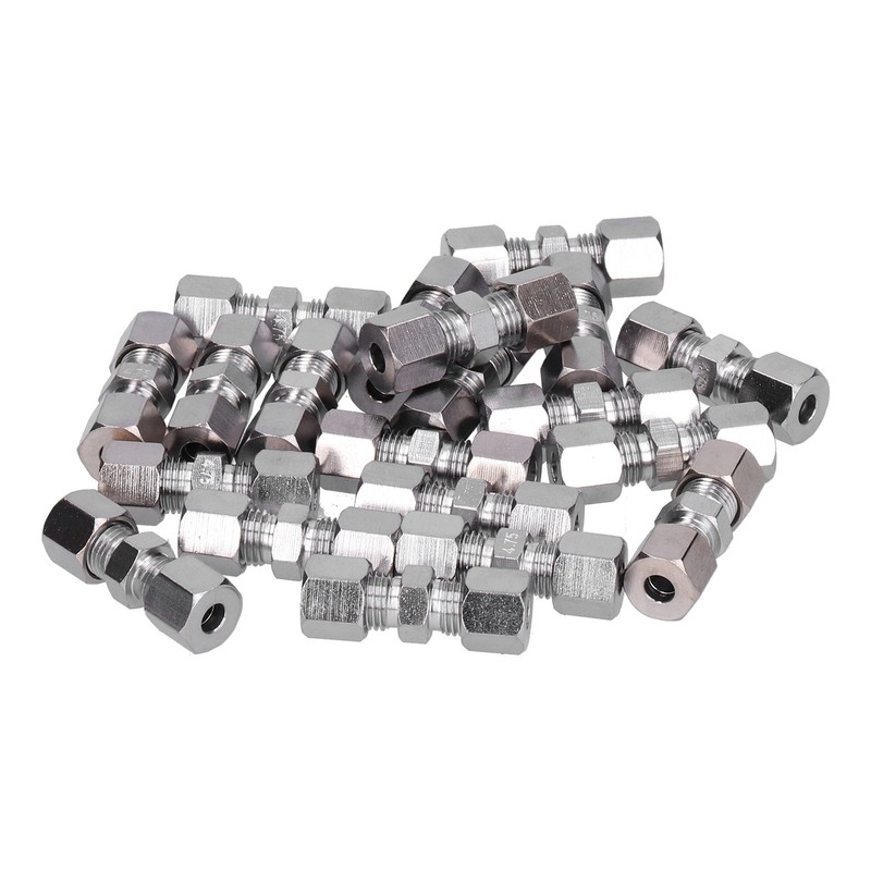 20pcs 35mm/1.38in Quick Connector Double Cutting Ring No Flanging for