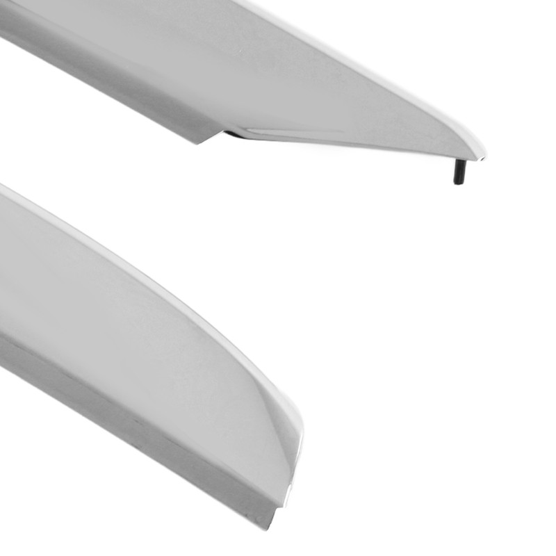 1pair Front Bumper Grille Trim Chrome 673007201 Replacement for Maserati