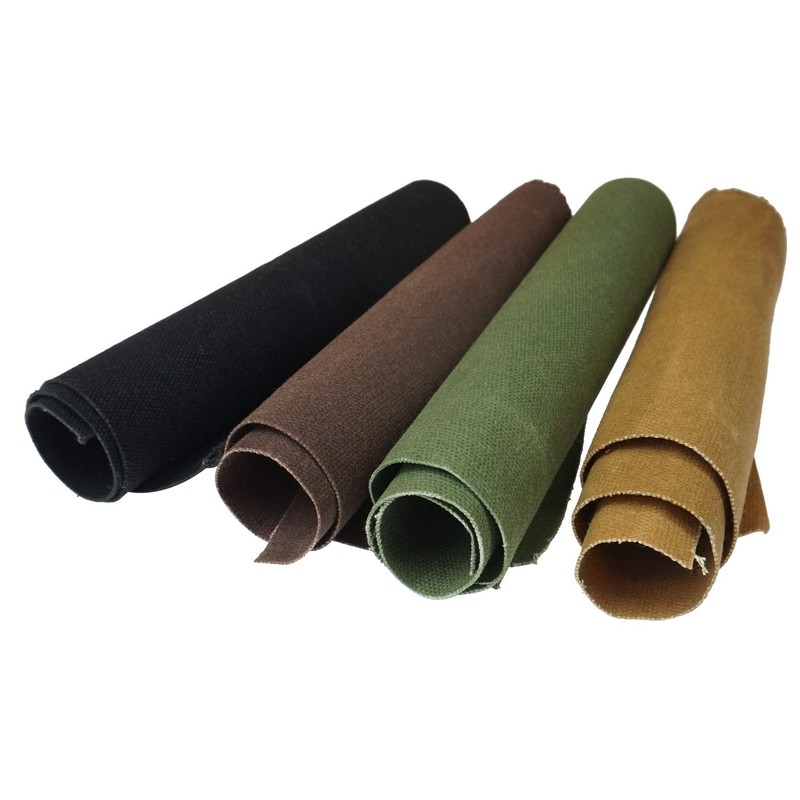 16 oz Waxed Canvas Fabric, Nature Duck Canvas Fabric Textile