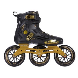 LIKU Performance 125 3WD Speed Inline Skates Unisex Black&Gold