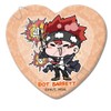 TV Anime Mashle MD Dot Bullet Heart Shaped Can Badge