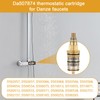 Thermostatic Shower Cartridge DA507874, for Danze Thermostatic Faucet Plastic Ceramic