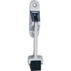 KWS 106002 Silver Folding Locking Lever Door Lock with Black