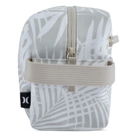 Hurley Unisex-Adults Small Items Travel Dopp Kit, Silver Lining, One Size