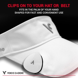 VOICE CADDIE VC300SE Voice Golf GPS, White, One Size (VC300SE_WH)