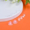 6 Styles Silicone Earring Backs for Studs/Droopy Ears/Heavy Earring, 600