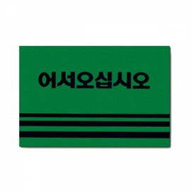 SE Carpet Mat Logo 90120 Green
