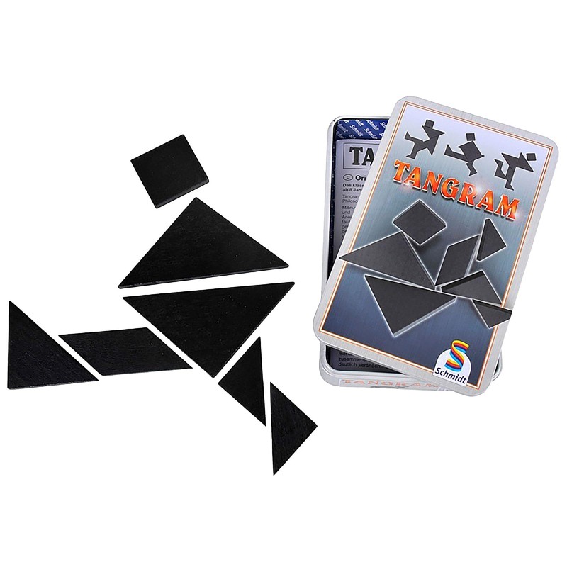 Schmidt Spiele 51213 - Tangram, Metalldose