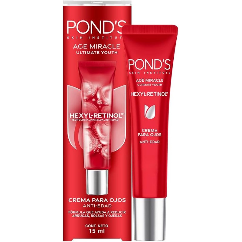 POND'S Crema Ojos Age Miracle Ultimate Youth Hexyl-Retinol 15 ml