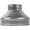 8" to 4" Inch Galvanized Steel Round Duct Reducer -
